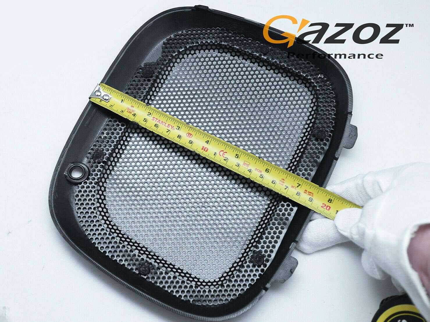 GAZOZ PERFORMANCE JDM Bumper Fog Lights Lamp Mesh Cover compatible with 2002-2003 Impreza WRX STI BUGEY