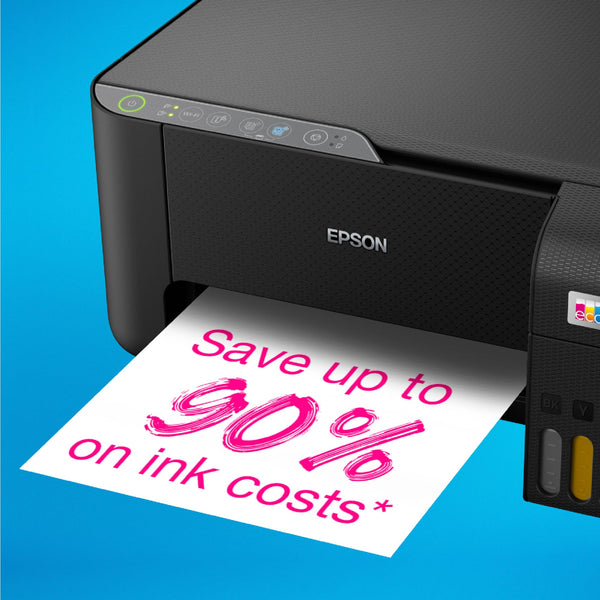 Epson EcoTank ET-2850 A4 Multifunction Air Print and Wi-Fi Ink Tank Printer with double sided printing, Up To 3 Years Of Ink Included