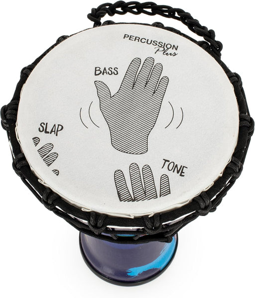 Percussion Plus World Slap Djembe rope tuned - 7 inch (head)
