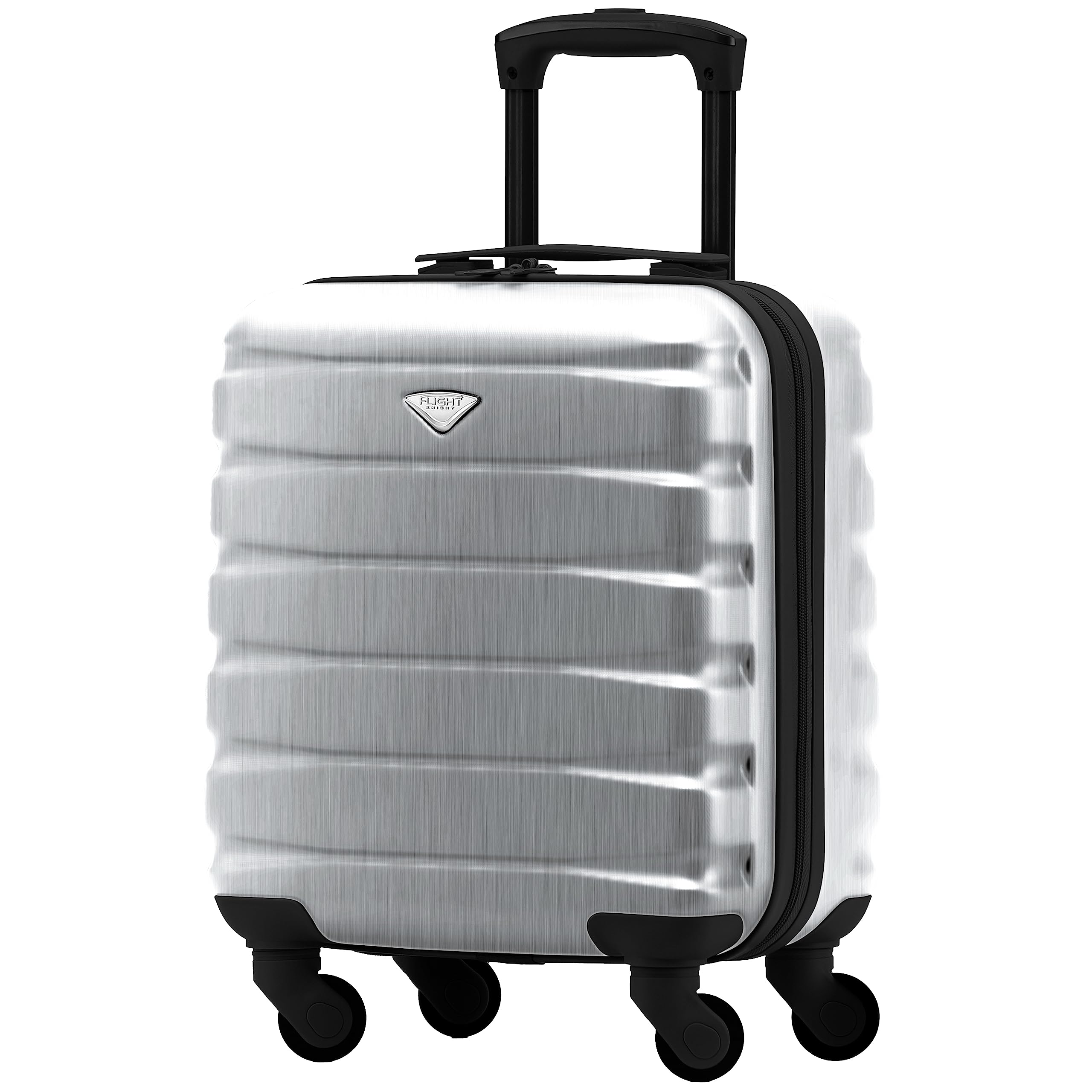Flight Knight Set of 3 Lightweight 4 Wheel ABS Hard Case Suitcases Cabin & Hold Luggage Options Approved for Over 100 Airlines Including easyJet, British Airways, Ryanair, Jet2 & Many More