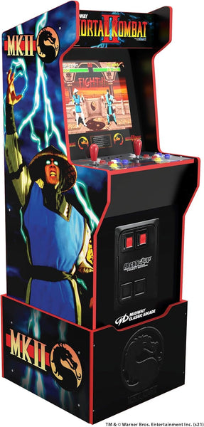 Arcade1UP MIDWAY LEGACY 12 GAMES ARCADE MACHINE WITH RISER