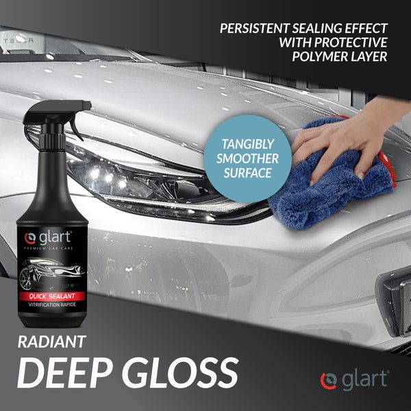 Glart Premium Invisible Car Glass Cleaner 500ml, for Windows, Rain, Glass Polish, Screen Wash