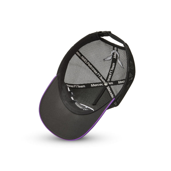 Mercedes AMG Petronas F1 2024 Lewis Hamilton Driver Trucker Cap - One Size Fits Most