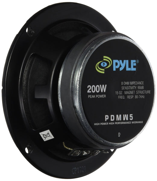Pyle-Pro 5 inch Pyle Driver 8 Ohm Mid Woofer