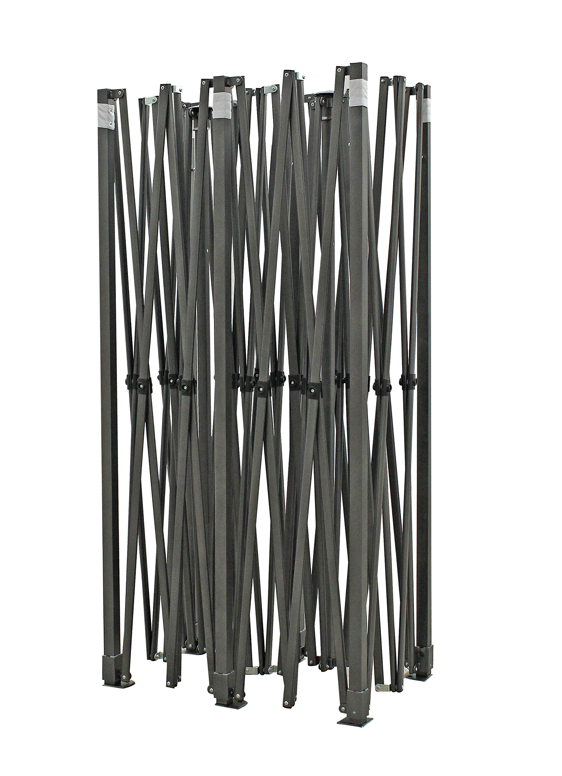 All Seasons Gazebos 3M x 6M Waterproof Gazebo Party Tent with Rustproof Frame and Wheeled Carry Bag (Metallic Grey)