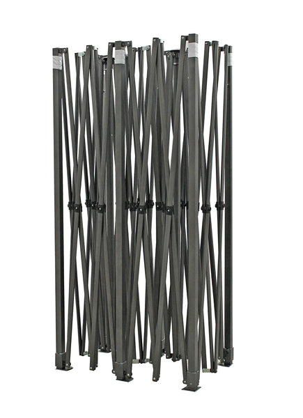 All Seasons Gazebos 3M x 6M Waterproof Gazebo Party Tent with Rustproof Frame and Wheeled Carry Bag (Metallic Grey)