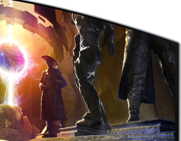 Samsung Odyssey Gaming OLED G8 LS34DG850SUXXU Curved 34" UWQHD Smart Gaming Monitor - 0.03ms, 175Hz, 3440x1440, Speakers, Full Smart Platform