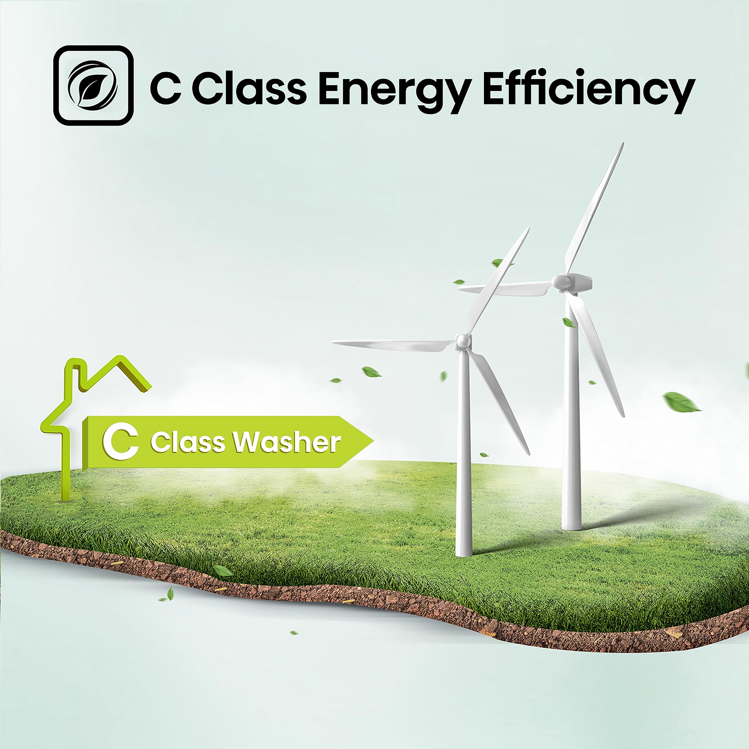 Hisense 3 Series WFQA9014EVJM Freestanding 9 KG Front Load Washing Durable Inverter Machine Steam Wash Quick Wash 15 Washing Programs 1400 RPM White- Energy Rating A