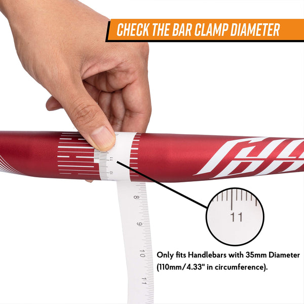 Funn Crossfire Mountain Bike Stem with 35mm Bar Clamp - Durable and Lightweight Alloy Bike Stem for Mountain Bike and BMX Bike, Length 35mm stem