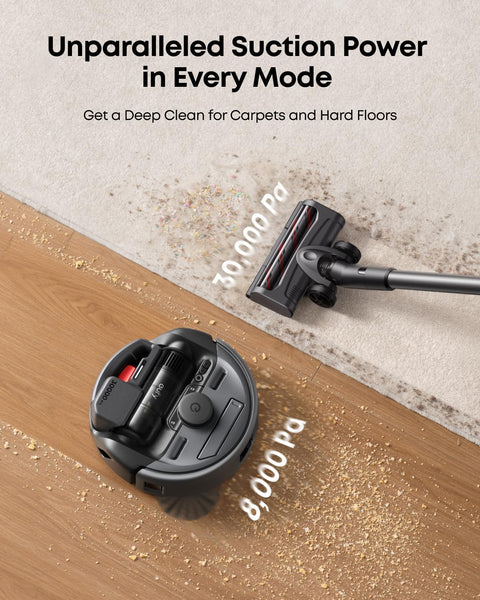 eufy Omni S1,Robot Vacuum Cleaner with Mop, Incredible Suction, All-in-One Station, Smart Obstacle Avoidance, Lift Mop, Wi-Fi, App, Alexa, Corner-to-Edge Deep Cleaning