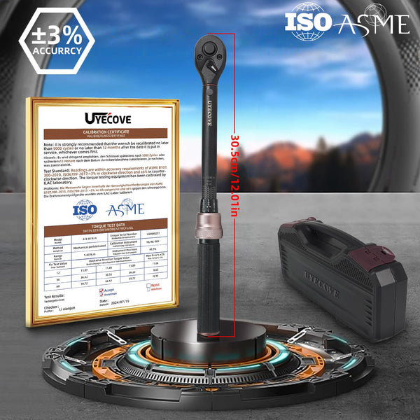 Torque Wrench 1/4 Bike Torque Wrench 1-25nm Torque Wrench Set 63ps with 100mm Extension bar and Socket