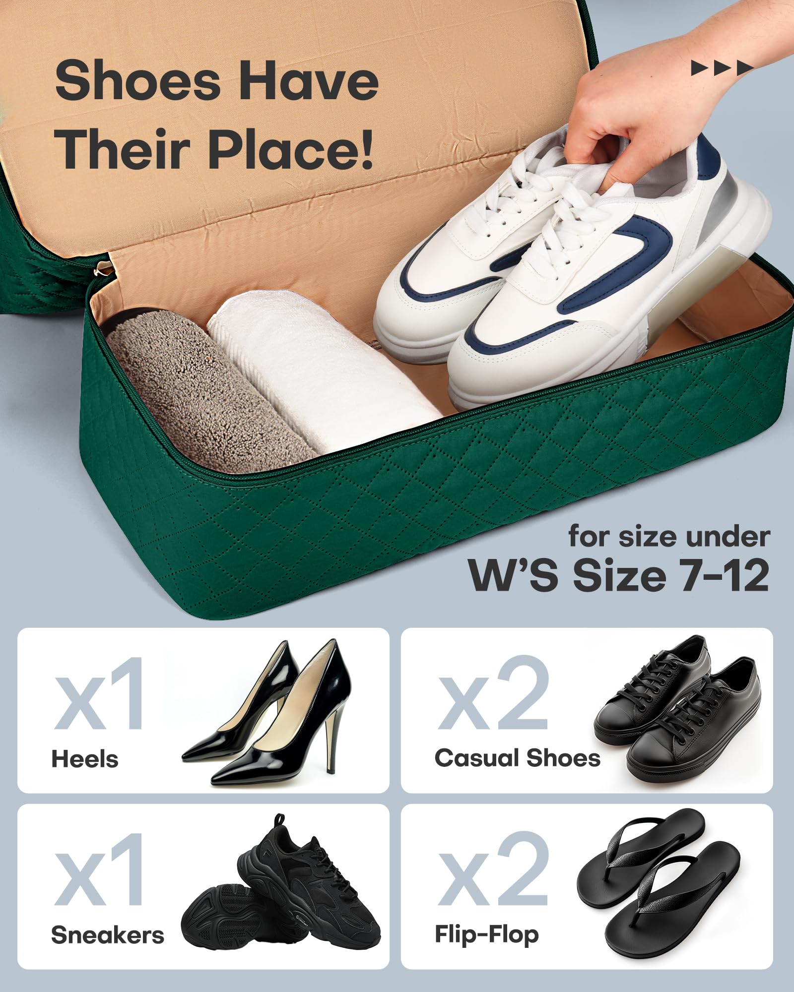 HOTOR Travel Bags for Women - Lightweight Overnight Holdall Bag, Large Carry on Luggage Weekend Bag with Shoe Compartment & Toiletry Bag, Travel Duffel Sport Gym Tote, Black, 34.0 x 45.0 x 20.0 cm