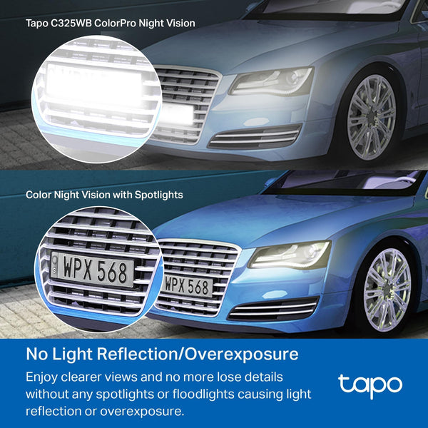 Tapo TC82 KIT 2K 3MP Battery Solar Security Camera Outdoor, Maintenance-free, Colour Night Vision, Outdoor Camera No Monthly Fee, Smart Person Detection, IP65, Works with Alexa & Google