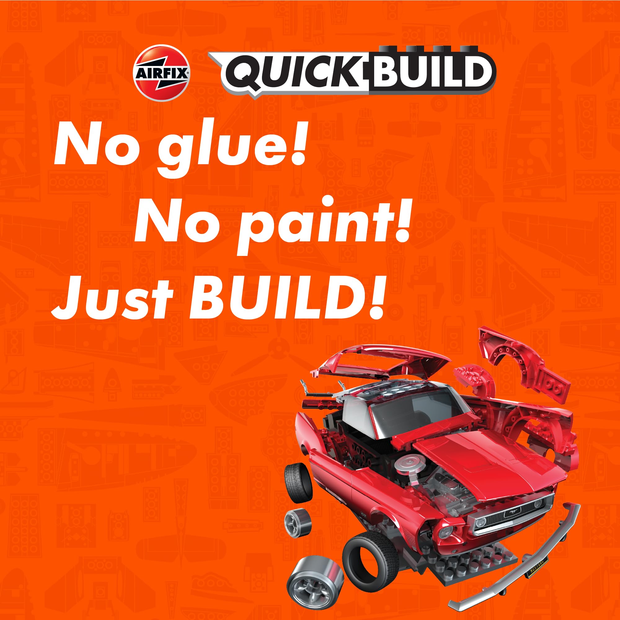 Airfix QUICKBUILD Lamborghini Aventador - Yellow