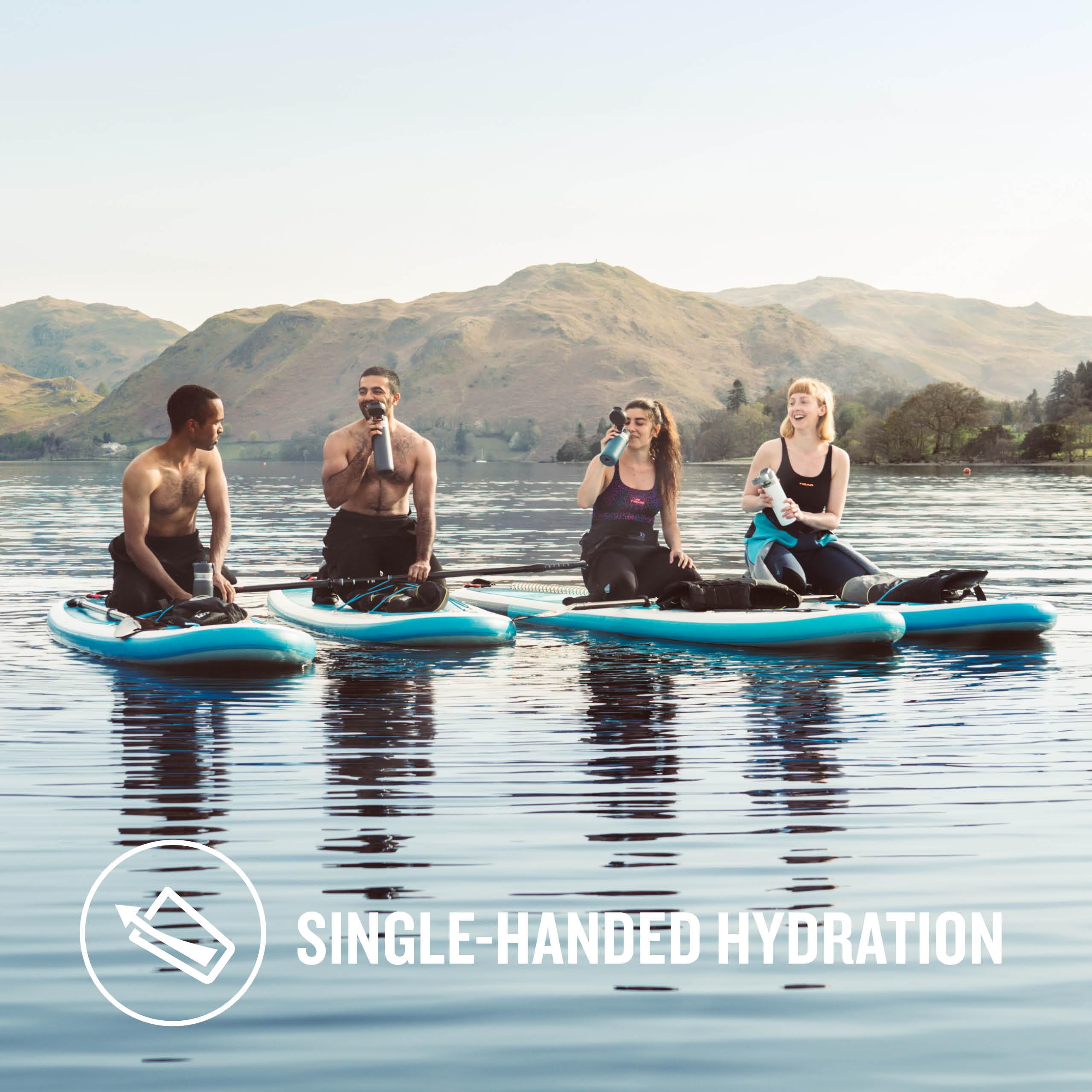 STANLEY Quick Flip Stainless Steel Water Bottle 0.47L - Keeps Cold For 7 Hours - Leakproof - BPA-Free Thermal Flask - Dishwasher Safe - Cup Holder Compatible