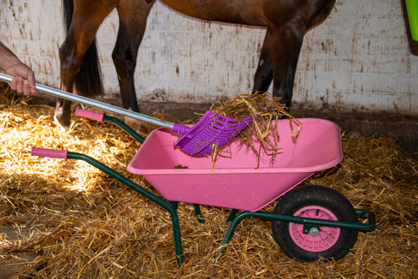 horizont Swedish 34711LI Manure Fork Shavings Fork Purple