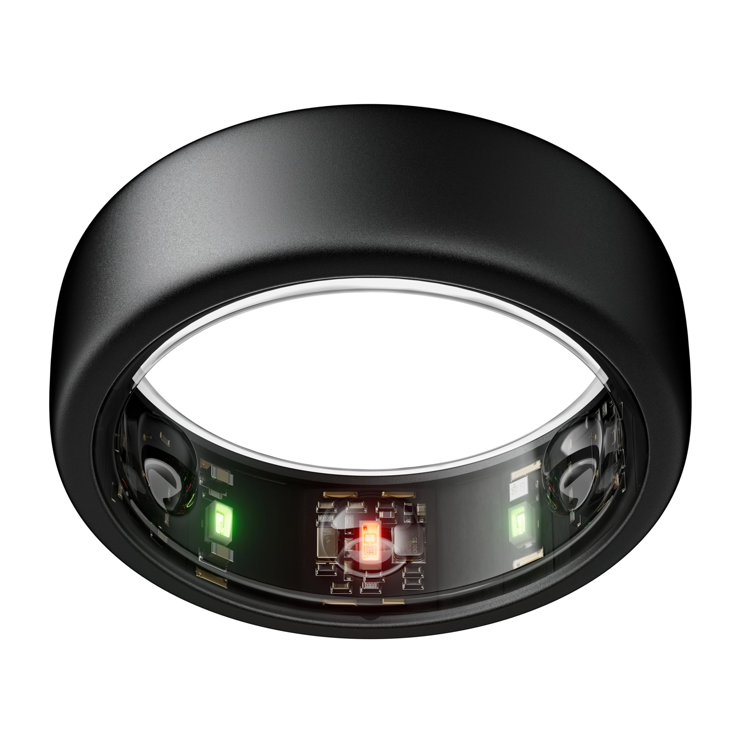 Oura Gen3 Horizon Smart Ring - Size 12, Brushed Titanium | Sleep, Heart Rate and Fitness Tracking Wearable - Up to 7 Day Battery Life - iOS/Android Compatible - Size First with Oura Sizing Kit