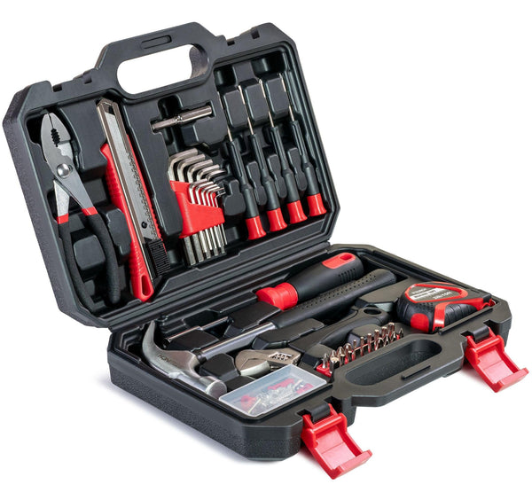 Tool Kit | Staunch 200 Piece Home and Office Tool Set | Complete Starter Tool Kit Set & Organiser Tool Box with Tools Included | General Household Tool Kits for Home with DIY Tools in Tool Case