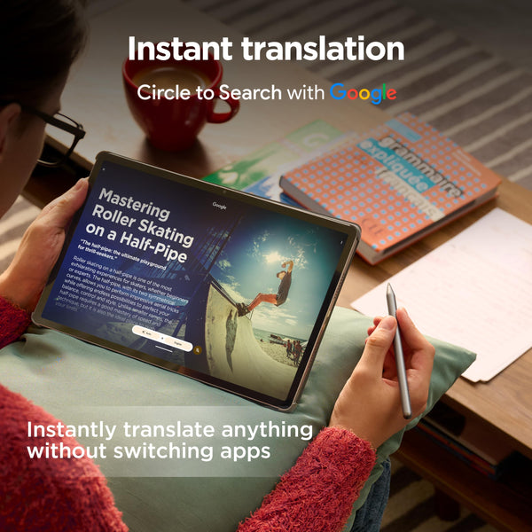 Lenovo Tab M9 Android tablet | 9-inch HD | 32GB | Clear Case + Film | WiFi | 3GB RAM | Arctic Grey | Designed for portable entertainment