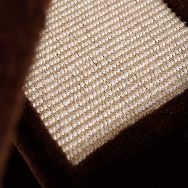 dibea Cat Scratcher Cat Tree Activity Centre Scratching Post 100 cm two coloured (brown/beige)