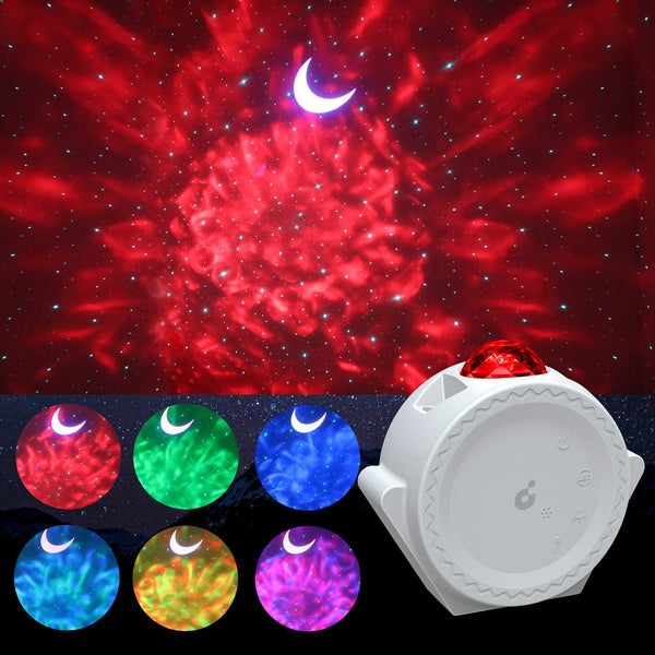 Galaxy Projector Night Light: 3 in 1 Star Lights Projector with Nebula Ocean Moon, Kids Adults 3D Starlight Projector Sensory Lights with Voice/Timer Control,Compatible Alexa Google Assistant