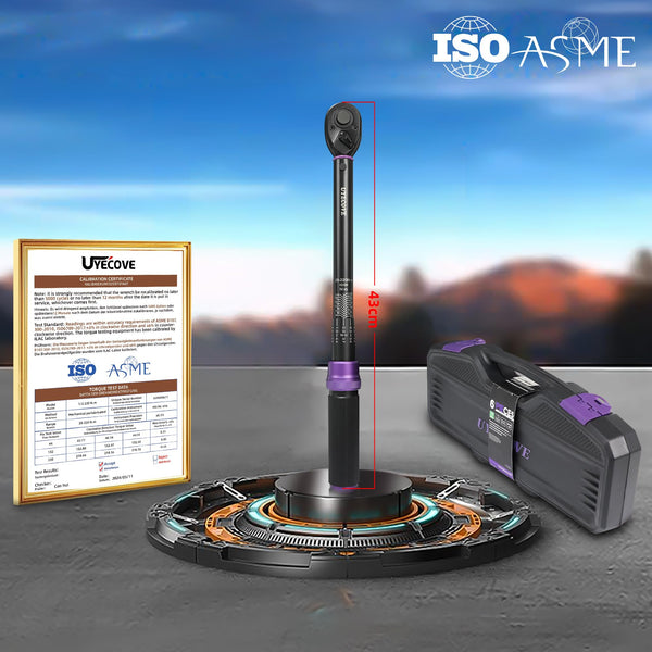 Torque Wrench 1/4 Bike Torque Wrench 1-25nm Torque Wrench Set 63ps with 100mm Extension bar and Socket