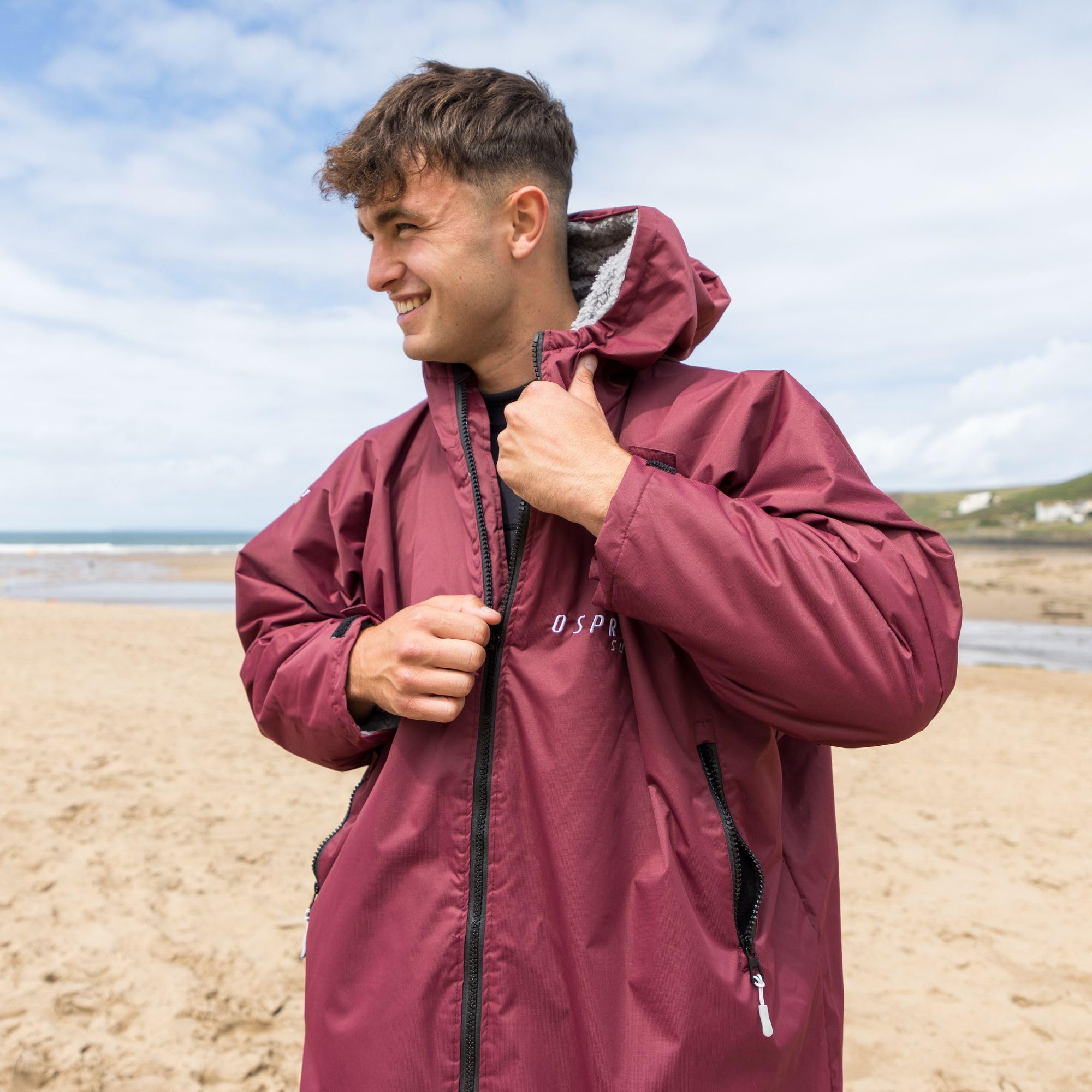 Osprey Changing Robe for Kids and Adults, Waterproof Changing Robe, Swimming and Beach Robe, Unisex, Multiple Colours