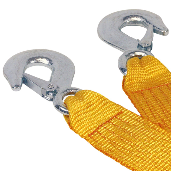 AA 2T 3.5 m Tow Rope AA6189 – Yellow Strap-Style Towing Belt for Car Breakdowns Other Vehicles up to 2 Tonnes