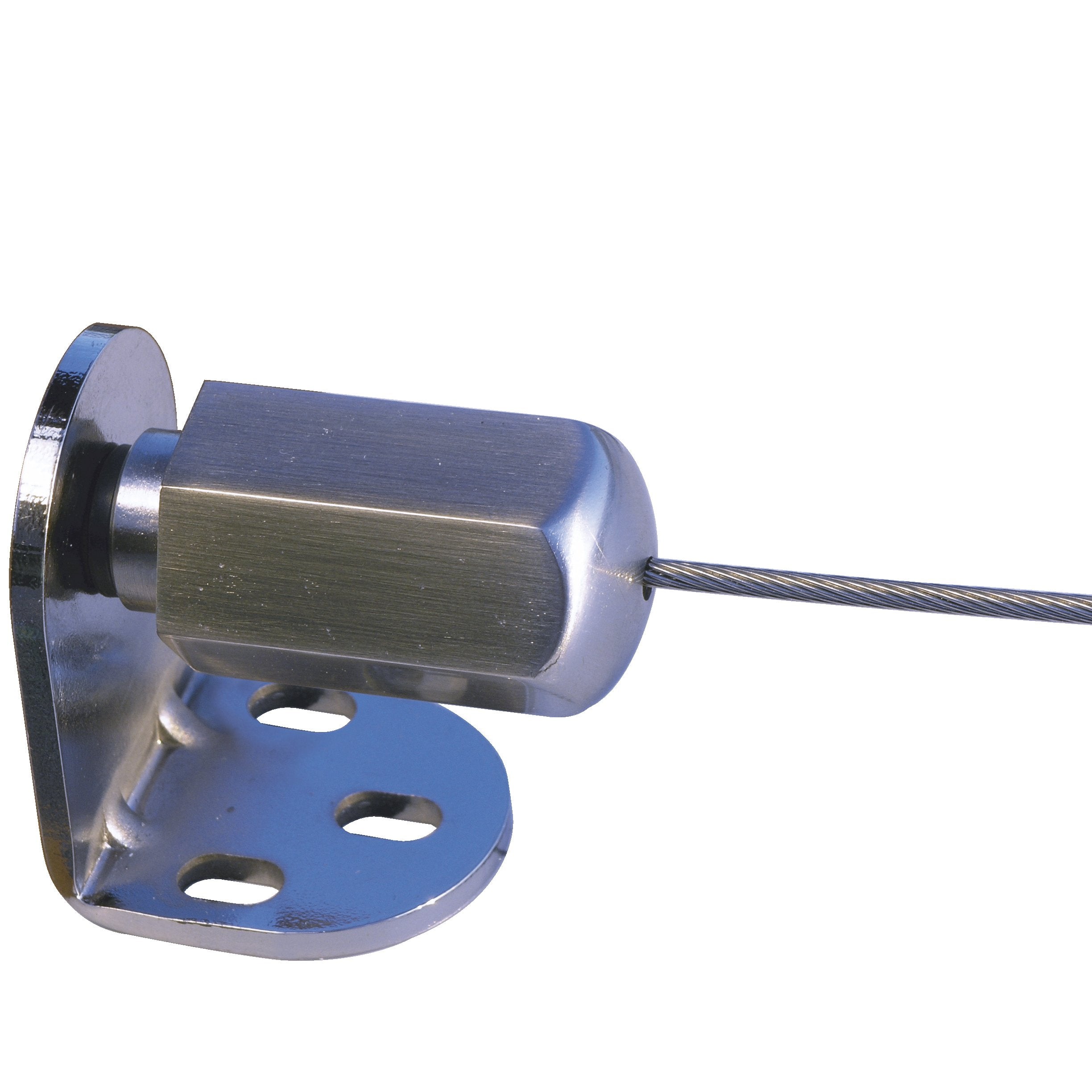 Windhager InoxLine Stainless Steel Mounting Set for Sun Sail, Rope Tension Awnings Accessories, Mounting Set for Sun Protection, 10885 Silver, 6.1 x