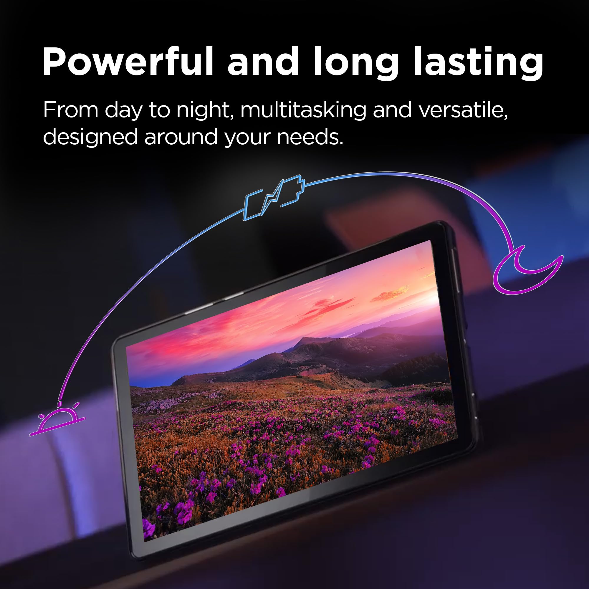 Lenovo Tab M9 Android tablet | 9-inch HD | 32GB | Clear Case + Film | WiFi | 3GB RAM | Arctic Grey | Designed for portable entertainment