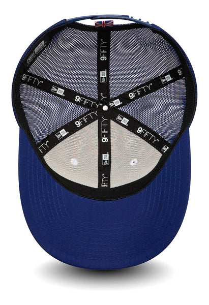 New Era - F1 Alpine British 9Fifty Trucker Stretch Snapback Cap Colour Blue