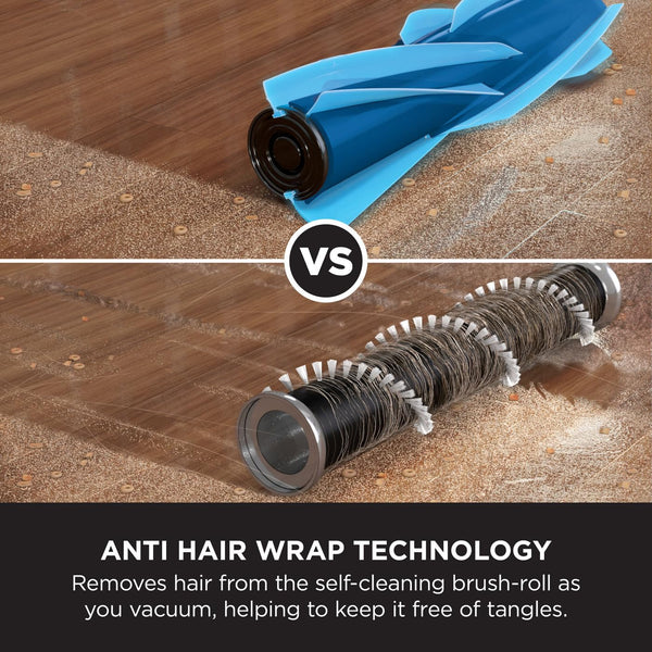 Shark PowerDetect Cordless Vacuum Cleaner, DuoClean Detect, Reverse Clean, Anti Hair Wrap Plus, Lightweight, 70 Min Runtime, Pet, Crevice & Multi-Surface Tools, Flexible, Handheld Mode, Grey IP1251UKT