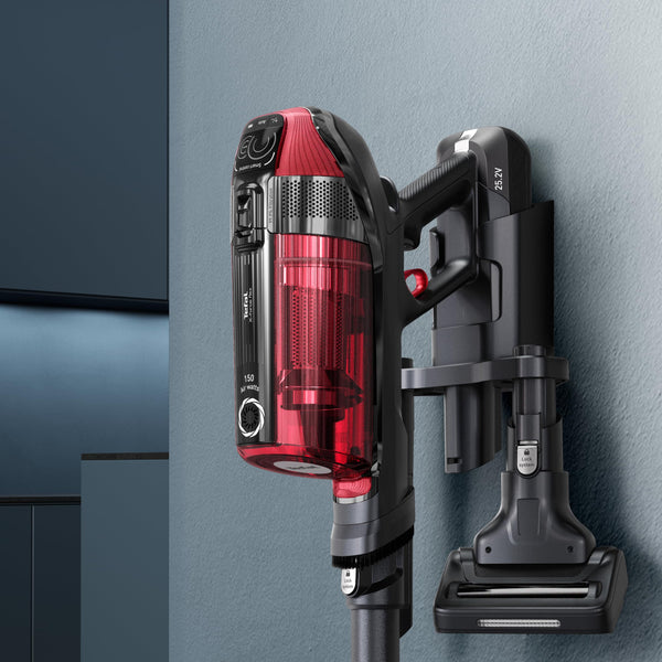 Tefal Cordless Stick Vacuum Cleaner X-Force 12.60 – 45 min Runtime, Handheld & Flexible Vacuum Cleaner, Pet & Car Tool, Red, TY98A2GO
