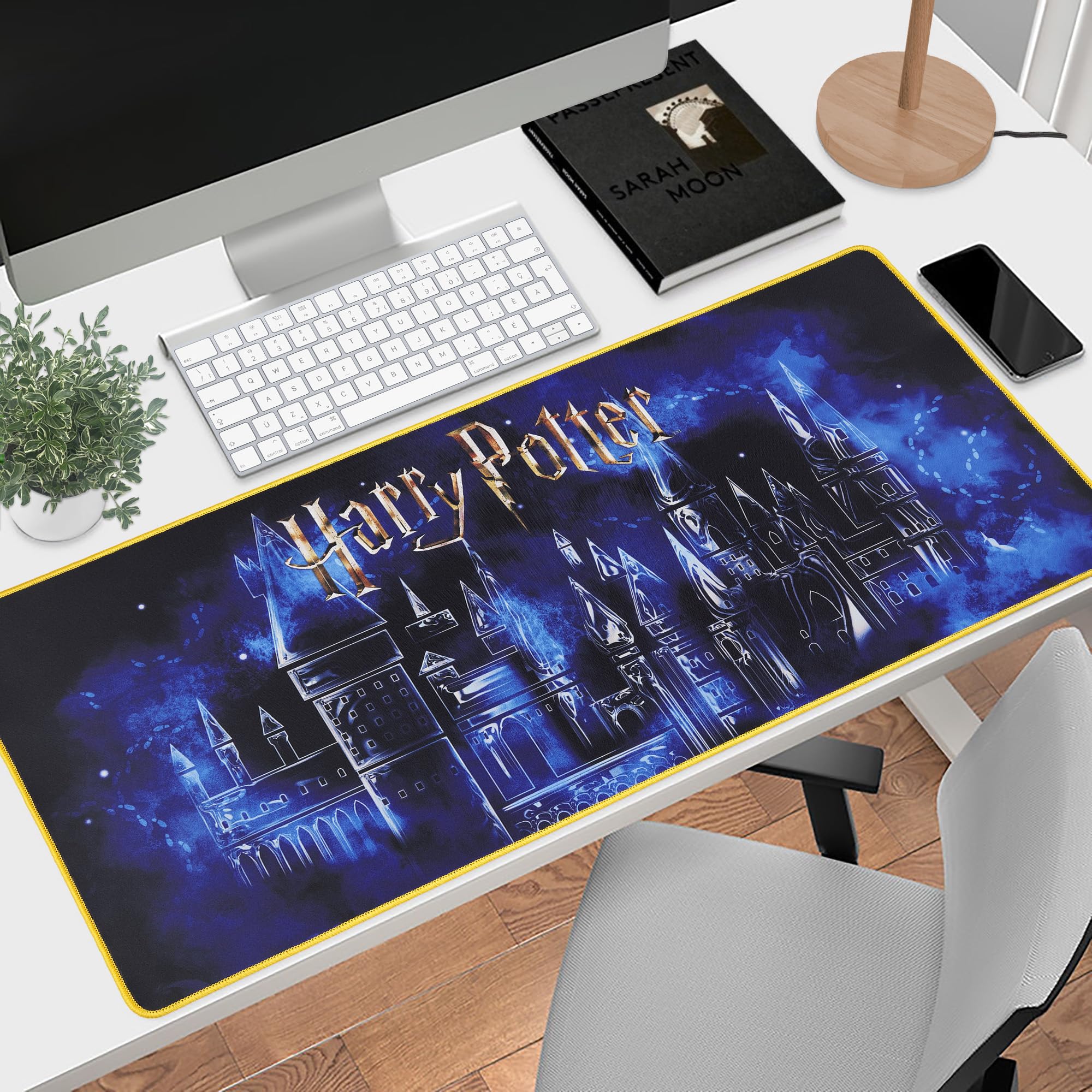Harry Potter - Hogwarts gaming mouse pad - Gift mouse pad for office under official Harry Potter licence - 30
