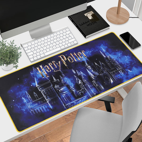 Harry Potter - Hogwarts gaming mouse pad - Gift mouse pad for office under official Harry Potter licence - 30