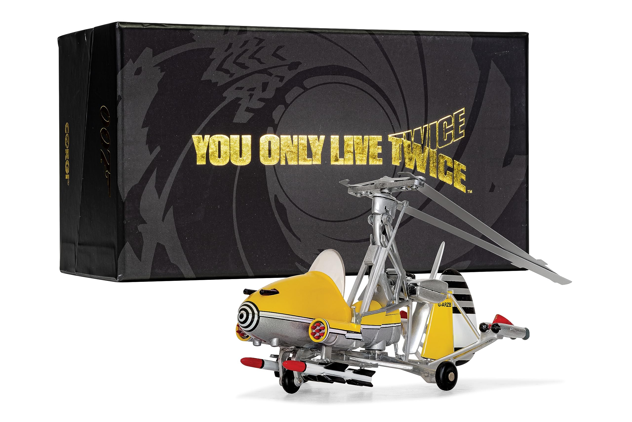 Corgi CC03601 James Bond Q Glider ‘No Time To Die’ Model Airplane - Diecast Planes & Aircraft Models for Ages 14+, Die Cast Plane, Toy Airplanes - Gift for Young Aviation Fans, Birthday Gifts for Him
