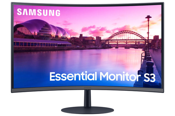Samsung LS27C390EAUXXU 27" Curved FullHD 1080p Monitor with Speakers - 1920x1080, HDMI, Displayport, Freesync