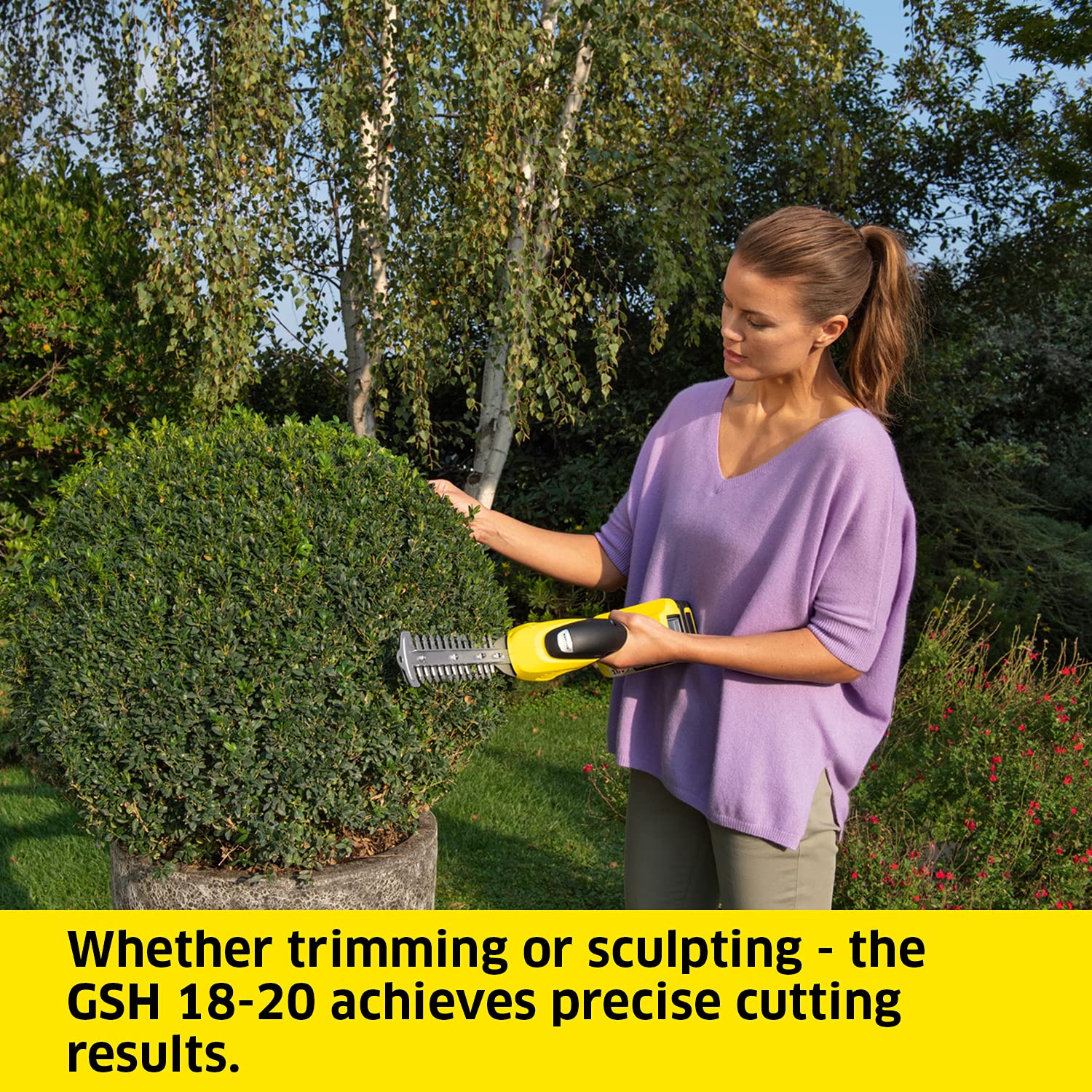 K?rcher GSH 18-20 Cordless Battery Grass & Shrub Shears (Machine Only)