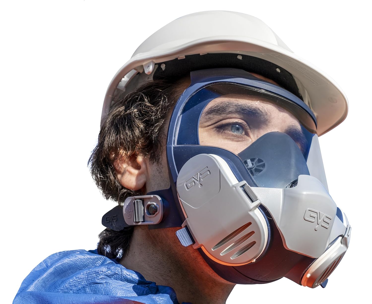 GVS Elipse Full Face Mask P3, One Size, with Replaceable P3 Filters Included