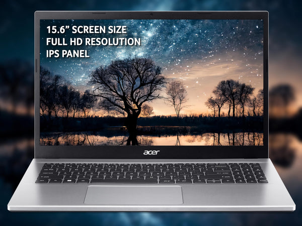 Acer Aspire Go 15 AG15-42P Laptop - AMD Ryzen 7 5825U, 16GB, 1TB SSD, Integrated Graphics, 15.6 Inch Full HD, Windows 11, Silver