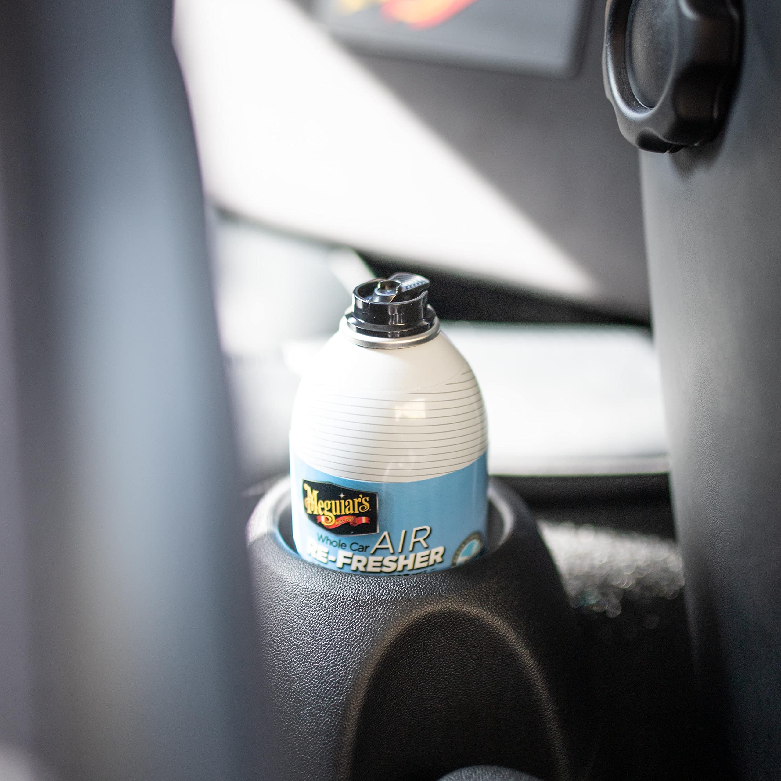 Meguiar's G201502EU Whole Car Air Re-Fresher Odour Eliminator Mist Fiji Sunset Scent Air Bomb 59ml