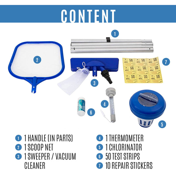 Bestway Steel Pro Max | Metal Frame Above Ground Pool, Family Outdoor Pool 10ft