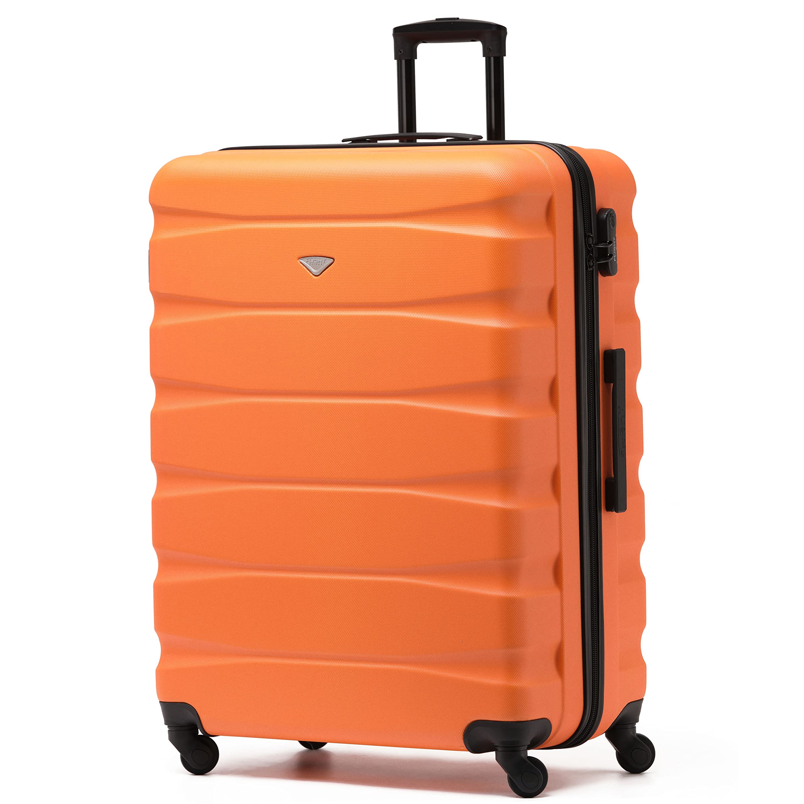 Flight Knight Set of 3 Lightweight 4 Wheel ABS Hard Case Suitcases Cabin & Hold Luggage Options Approved for Over 100 Airlines Including easyJet, British Airways, Ryanair, Jet2 & Many More