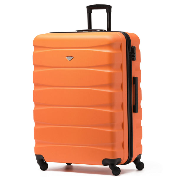 Flight Knight Set of 3 Lightweight 4 Wheel ABS Hard Case Suitcases Cabin & Hold Luggage Options Approved for Over 100 Airlines Including easyJet, British Airways, Ryanair, Jet2 & Many More