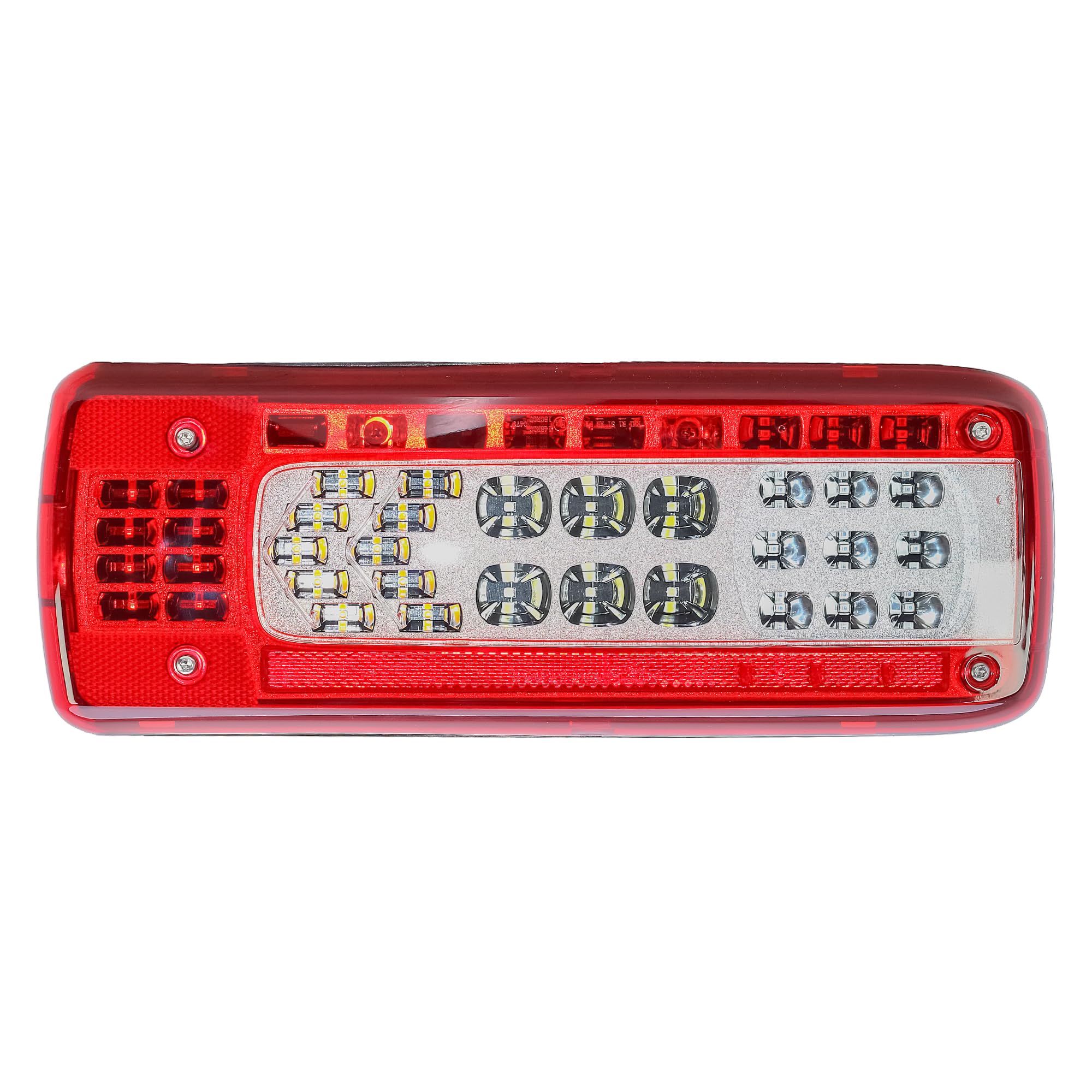 Driver Right Side Full LED Tail Light Rear Lamp 24V with Reverse Buzzer Alarm for VOLVO Truck FH FM FL FMX Renault truck T K C Range