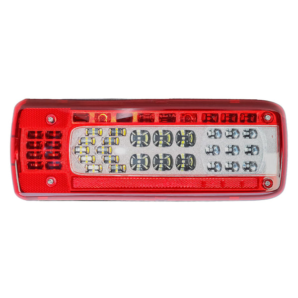 Driver Right Side Full LED Tail Light Rear Lamp 24V with Reverse Buzzer Alarm for VOLVO Truck FH FM FL FMX Renault truck T K C Range
