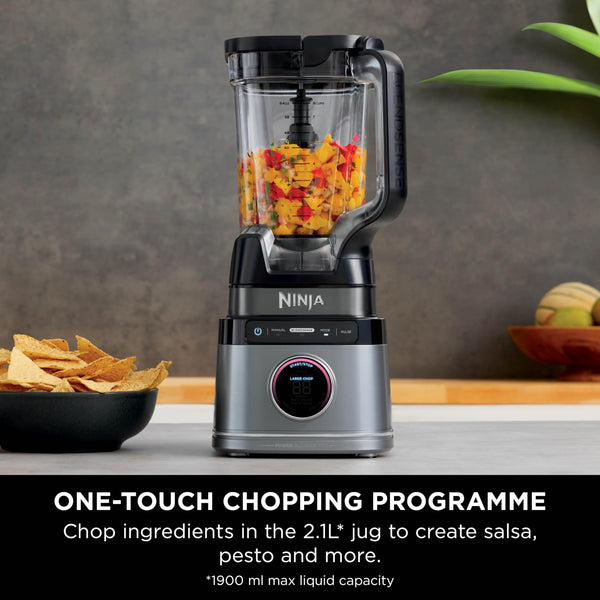Ninja 2-in-1 Detect Power Blender Pro & Single Serve, 1200W Blender With Jug, & 2x Single Serve Cups, Blend Smoothies, Chop Vegetables & Mix Frozen Drinks, Black/Copper, TB301UKCP