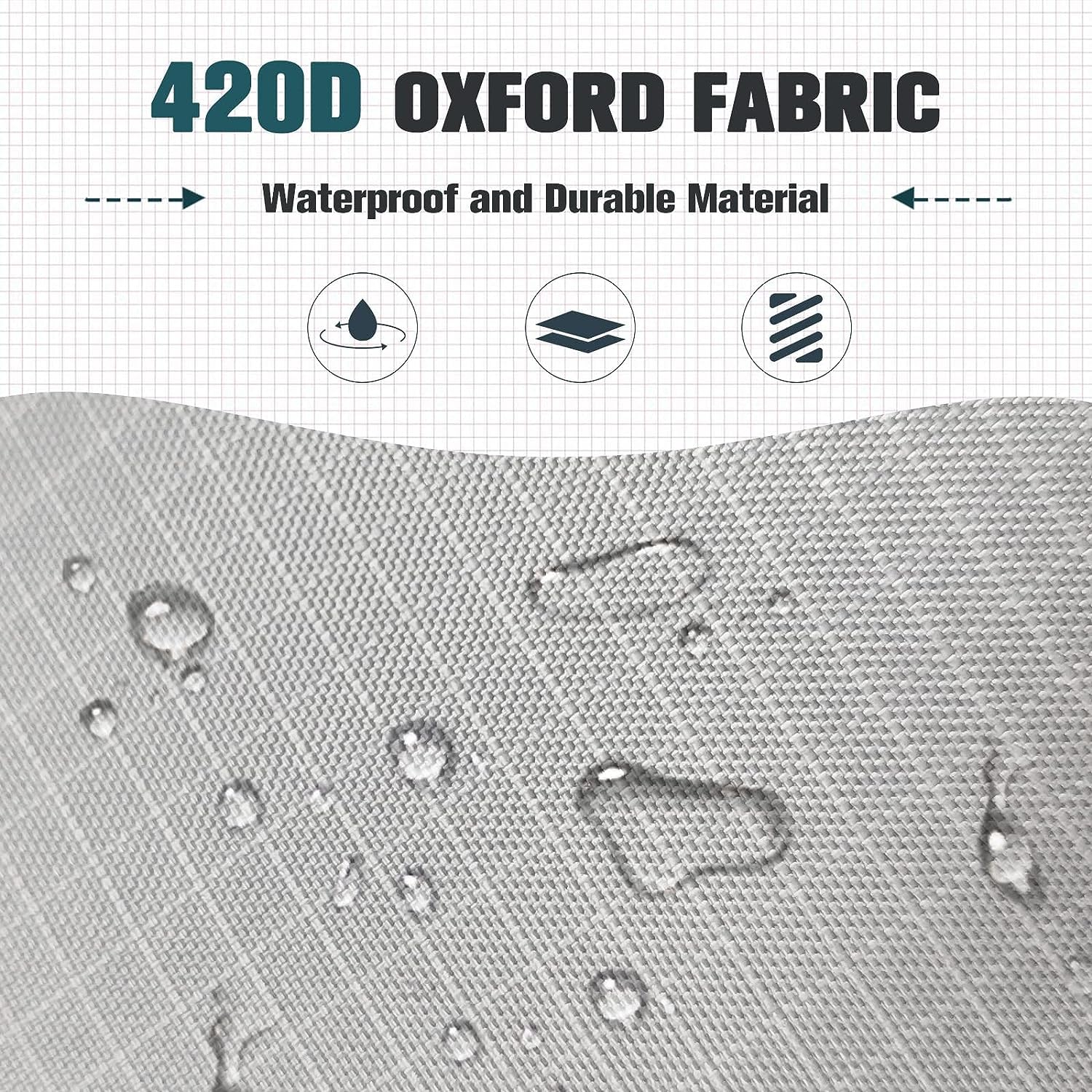 Double Egg Chair Cover Patio Hanging Egg Chair Cover Double 420D Waterproof Swinging Chair Cover Veranda Patio Cocoon Egg Chair Garden Furniture Cover