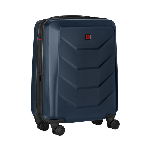 Wenger Prymo Medium hardside case with 4 Wheels, mid-Sized, 59 (67) L, Hardshell, Security Lock, for Men and Women, Travel or Vacation, Black, 612537