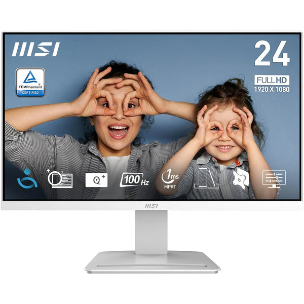 MSI PRO MP273QW E2 27 Inch WQHD Office Monitor - 2560 x 1440 IPS Panel, 100 Hz, Eye-Friendly Screen, Built-in Speakers, Tilt-Adjustable - HDMI 2.0b, DP (1.2a)